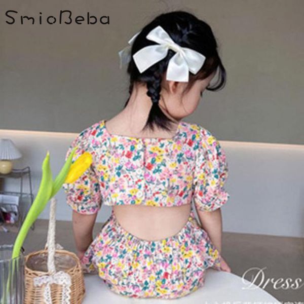 girls 2021 summer est toddler dress korean style baby sweet back hollow out short sleeve printed floral skirt holiday clothes girl's dr, Red;yellow
girls 2021 summer est toddler dress korean style baby sweet back hollow out short sleeve printed floral skirt holiday clothes girl's dr, Red;yellow