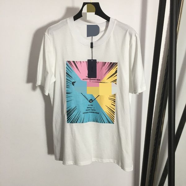 225 2022 spring summer brand same style t shirt womens short sleeve cottonwhite black crew neck nishi, White
225 2022 spring summer brand same style t shirt womens short sleeve cottonwhite black crew neck nishi, White