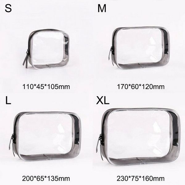 plastic transparent zipper cosmetic bag travel skin care bathroom lazy convenient wholesale makeup storage bags
plastic transparent zipper cosmetic bag travel skin care bathroom lazy convenient wholesale makeup storage bags