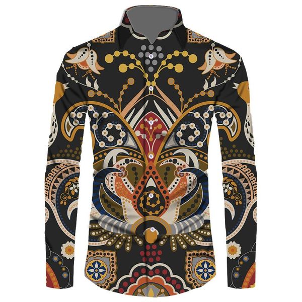 men's casual shirts bandana long sleeve shirt for men retro ptint sublimation shirts4, White;black
men's casual shirts bandana long sleeve shirt for men retro ptint sublimation shirts4, White;black