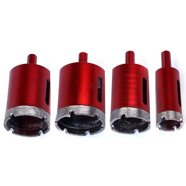 professional drill bits 4pcs 25/40/45 / 50mm saw bell diamond bit coated core metal hole for granite cutting glass tile marble
professional drill bits 4pcs 25/40/45 / 50mm saw bell diamond bit coated core metal hole for granite cutting glass tile marble