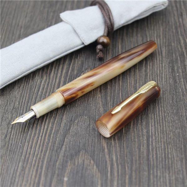fountain pens moonman ylj executive handmade natural ox horn pen f nib 0.5mm high-end gift customization office business collection
fountain pens moonman ylj executive handmade natural ox horn pen f nib 0.5mm high-end gift customization office business collection