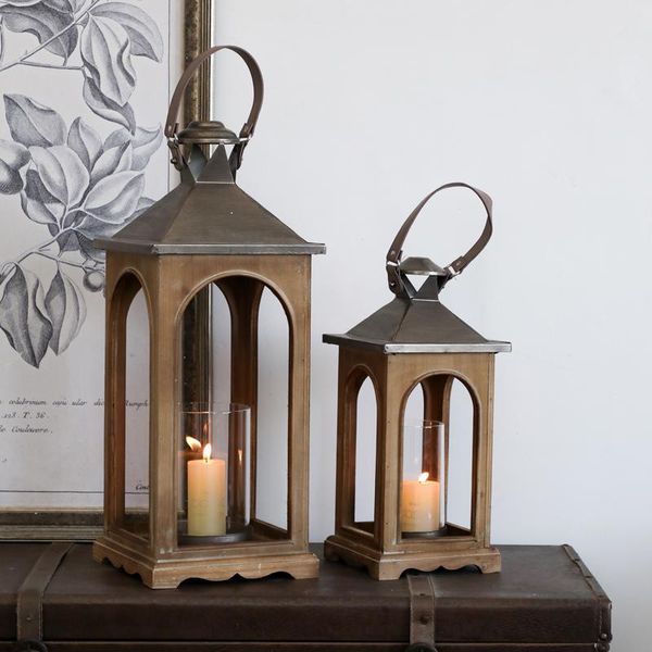 candle holders solid wood glass cover windproof american industrial candlestick retro ornaments candelabros home decor eb50zt 
candle holders solid wood glass cover windproof american industrial candlestick retro ornaments candelabros home decor eb50zt