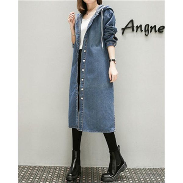 women's trench coats plus size 5xl2021 spring large long sleeve denim blue hooded cowboy female loose windbreaker jacket 613, Tan;black
women's trench coats plus size 5xl2021 spring large long sleeve denim blue hooded cowboy female loose windbreaker jacket 613, Tan;black