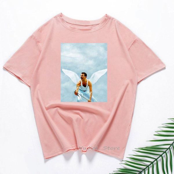 women's t-shirt fashion print vintage t shirt aesthetic clothes summer female pink graphic t-shirts rock queen band tshirt women, White
women's t-shirt fashion print vintage t shirt aesthetic clothes summer female pink graphic t-shirts rock queen band tshirt women, White