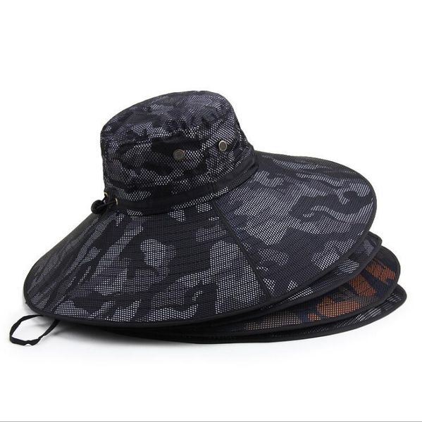 wide brim hats big-brimmed sun hat fishing men and women summer outdoor sunscreen quick-drying camouflage fisherman cap mountaineering, Blue;gray
wide brim hats big-brimmed sun hat fishing men and women summer outdoor sunscreen quick-drying camouflage fisherman cap mountaineering, Blue;gray