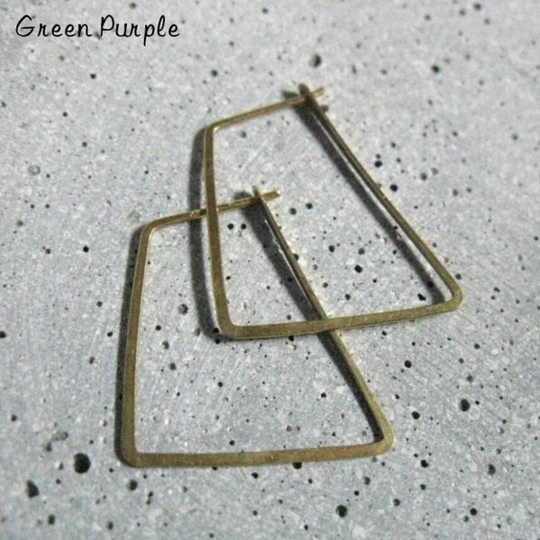 hoop & huggie triangle earrings handmade minimalist jewelry 14k gold filled brincos orecchini oorbellen pendientes for women, Golden;silver
hoop & huggie triangle earrings handmade minimalist jewelry 14k gold filled brincos orecchini oorbellen pendientes for women, Golden;silver