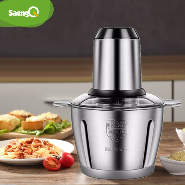 saengq 2 speeds 300w stainless steel electric chopper 3l capacity meat grinder mincer processor slicer electric food chopper
saengq 2 speeds 300w stainless steel electric chopper 3l capacity meat grinder mincer processor slicer electric food chopper