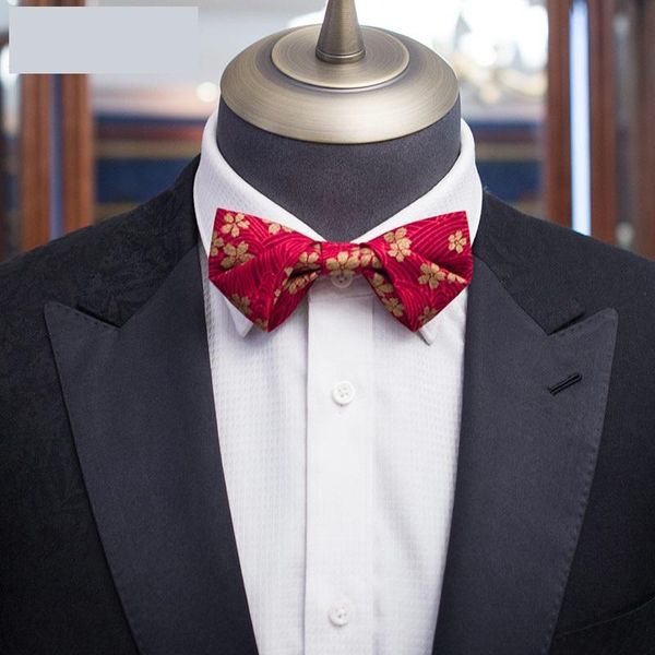 groom wedding bow ties fashion floral print bowtie men's party butterfly knot neck tie red, Black;gray
groom wedding bow ties fashion floral print bowtie men's party butterfly knot neck tie red, Black;gray