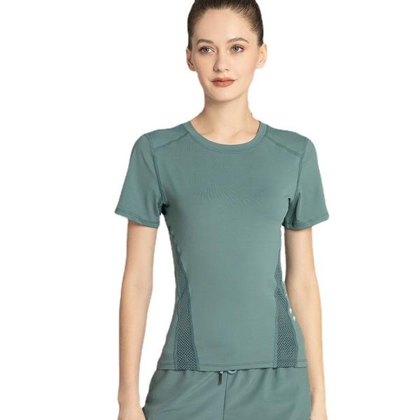 yoga outfit sport shirts solid color women workout high elastic gym running breathable short sleeve fitness t-shirts
yoga outfit sport shirts solid color women workout high elastic gym running breathable short sleeve fitness t-shirts