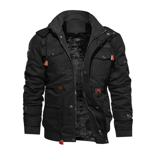 men's jackets autumn winter military clothing zipper pocket loose motorcycle windproof breathable coat outwear, Black;brown
men's jackets autumn winter military clothing zipper pocket loose motorcycle windproof breathable coat outwear, Black;brown
