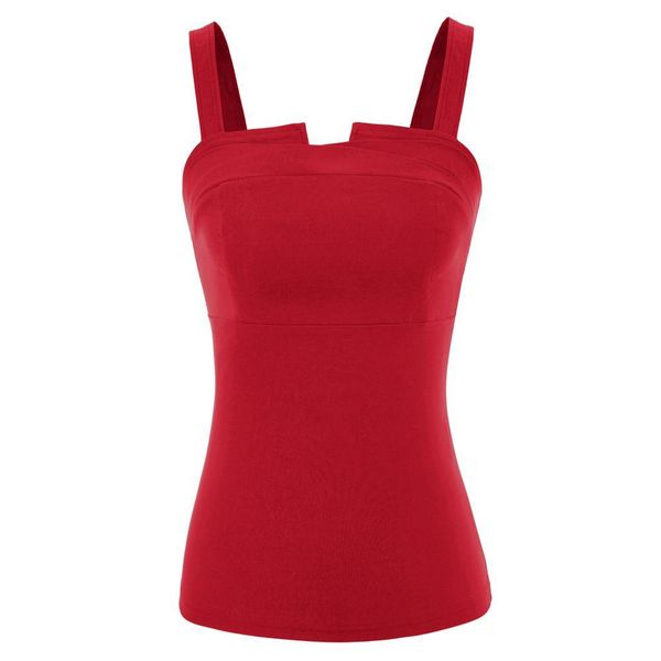 belle poque women cami womens clothes retro vintage summer solid color slim fit strappy breathable lady girl, White
belle poque women cami womens clothes retro vintage summer solid color slim fit strappy breathable lady girl, White