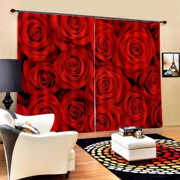 custom 3d red rose windows curtains flowers thicken for living room bedroom decorative kitchen drapes curtain &
custom 3d red rose windows curtains flowers thicken for living room bedroom decorative kitchen drapes curtain &