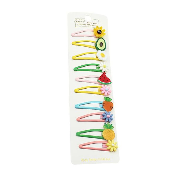 hair accessories 10 pcs/set cartoon alloy plastic hairpins cute girls flower fruit mixed styling clips for children, Slivery;white
hair accessories 10 pcs/set cartoon alloy plastic hairpins cute girls flower fruit mixed styling clips for children, Slivery;white