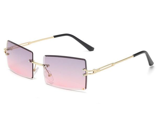 2021 fashion vintage retro sunglasses women buffalo horn woman rimless sun glasses ladies golden pink clear female, White;black
2021 fashion vintage retro sunglasses women buffalo horn woman rimless sun glasses ladies golden pink clear female, White;black