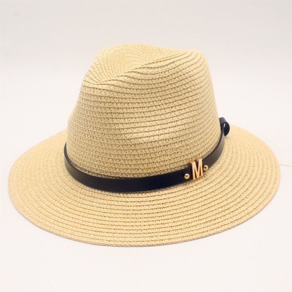 wide brim hats ozyc summer casual sun for women fashion letter m jazz straw man beach panama hat wholesale and retail 5var, Blue;gray
wide brim hats ozyc summer casual sun for women fashion letter m jazz straw man beach panama hat wholesale and retail 5var, Blue;gray