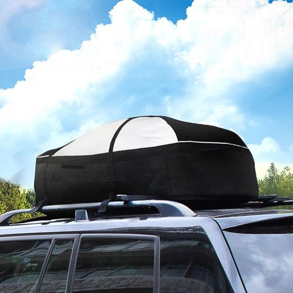 car organizer 105x100x32cm large waterproof cargo roof bag roofluggage carrier black storage cube travel suv van for cars
car organizer 105x100x32cm large waterproof cargo roof bag roofluggage carrier black storage cube travel suv van for cars