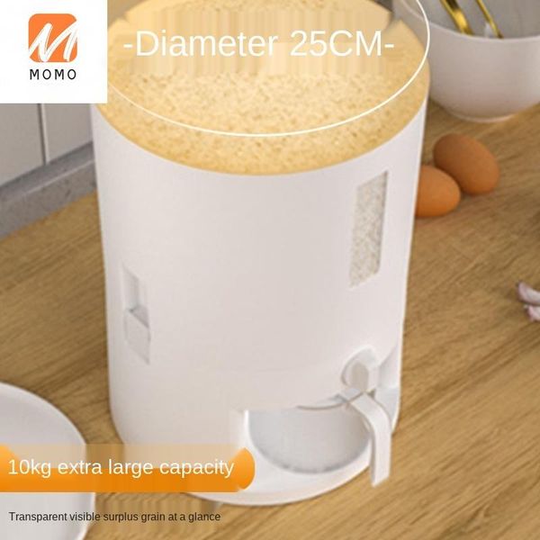 rice bucket insect-proof moisture-proof sealed barrel household 20 jin measuring container box 50 kitchen storage bottles & jars
rice bucket insect-proof moisture-proof sealed barrel household 20 jin measuring container box 50 kitchen storage bottles & jars