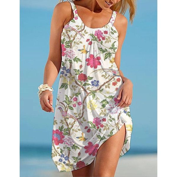 exactness long-sleeved round neck strap new style 3d printing loose summer beach seabed animal ocs sling sleeveless casual dress, Black;gray
exactness long-sleeved round neck strap new style 3d printing loose summer beach seabed animal ocs sling sleeveless casual dress, Black;gray