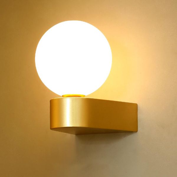 nordic modern led wall lamp glass ball bedroom bedside corridor bathroom mirror decoration fixtures
nordic modern led wall lamp glass ball bedroom bedside corridor bathroom mirror decoration fixtures