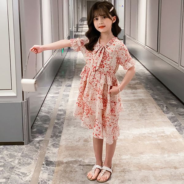dresses for girls floral pattern girls tiered dress casual child dress summer childrens costumes for girls 6 8 10 12 14, Red;yellow
dresses for girls floral pattern girls tiered dress casual child dress summer childrens costumes for girls 6 8 10 12 14, Red;yellow