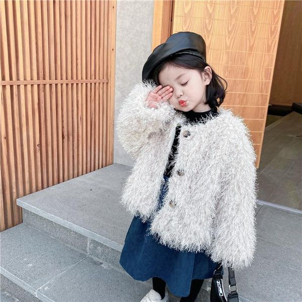 jackets girls coat jacket thicken plus velvet 2021 soft winter autumn cotton outerwear children's cloth, Blue;gray 
jackets girls coat jacket thicken plus velvet 2021 soft winter autumn cotton outerwear children's cloth, Blue;gray