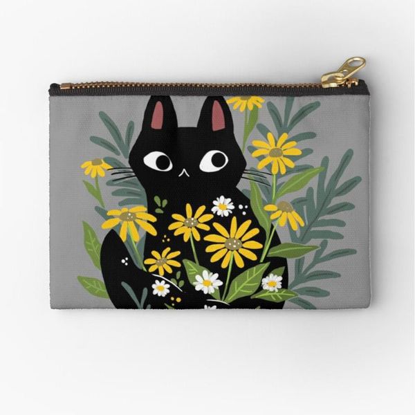 cosmetic bags & cases women black cat and flower printed fashion cosmetics organizer bag for travel colorful storage lady small gift
cosmetic bags & cases women black cat and flower printed fashion cosmetics organizer bag for travel colorful storage lady small gift