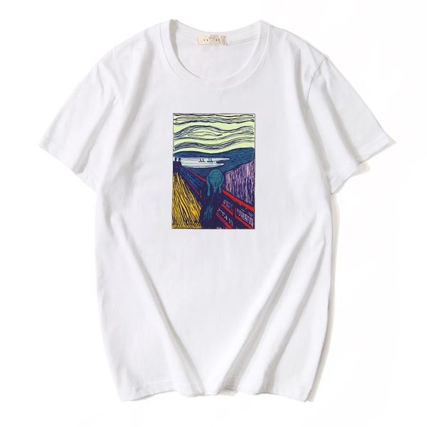 men's t-shirts summer 100% cotton t-shirt abstract art print clothing casual oversize high quaity short sleeve, White;black
men's t-shirts summer 100% cotton t-shirt abstract art print clothing casual oversize high quaity short sleeve, White;black