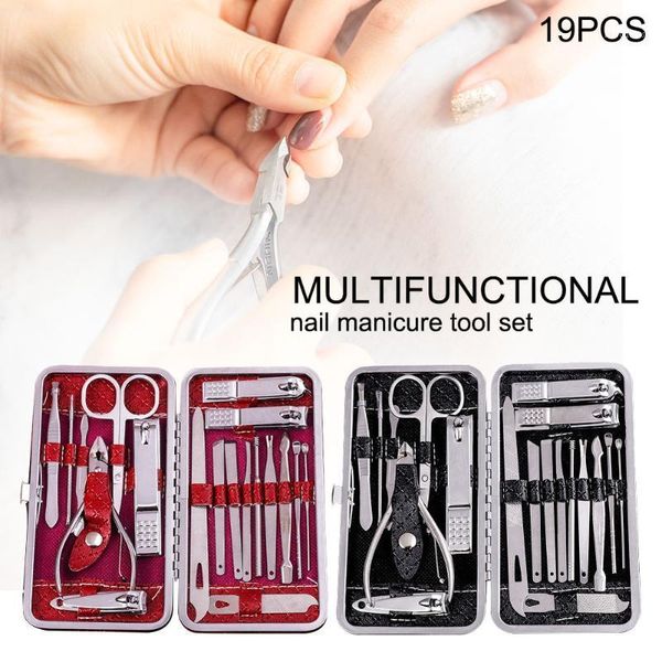 19pcs care tools cuticle nipper nail clippers grooming manicure set portable ear spoon gift pedicure stainless steel sharp1
19pcs care tools cuticle nipper nail clippers grooming manicure set portable ear spoon gift pedicure stainless steel sharp1