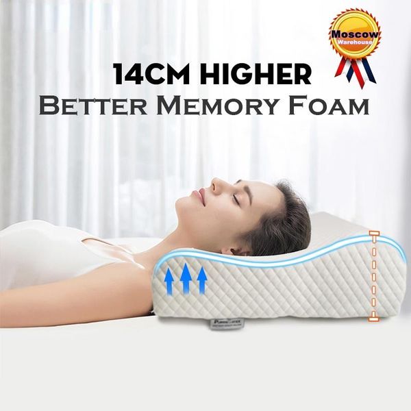 pillow purenlatex 14 cm high memory foam contour orthopedic neck cervical vertebra support care bedding big large
pillow purenlatex 14 cm high memory foam contour orthopedic neck cervical vertebra support care bedding big large