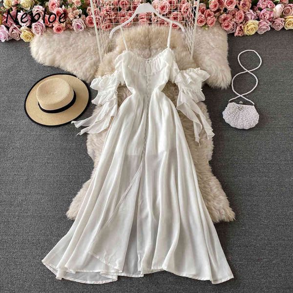 neploe shoulder strapless camis dress women high waist hip a line slim vestido pullover short sleeve white temperament robe 210423, Black;gray
neploe shoulder strapless camis dress women high waist hip a line slim vestido pullover short sleeve white temperament robe 210423, Black;gray