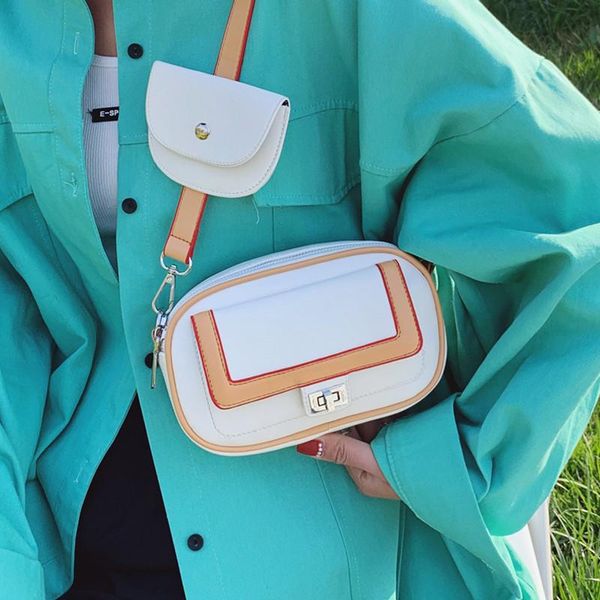 cross body small contrast women messenger bag with coin purses and handbags 2 pcs/set clutch crossbody lady luxury leather shoulder
cross body small contrast women messenger bag with coin purses and handbags 2 pcs/set clutch crossbody lady luxury leather shoulder