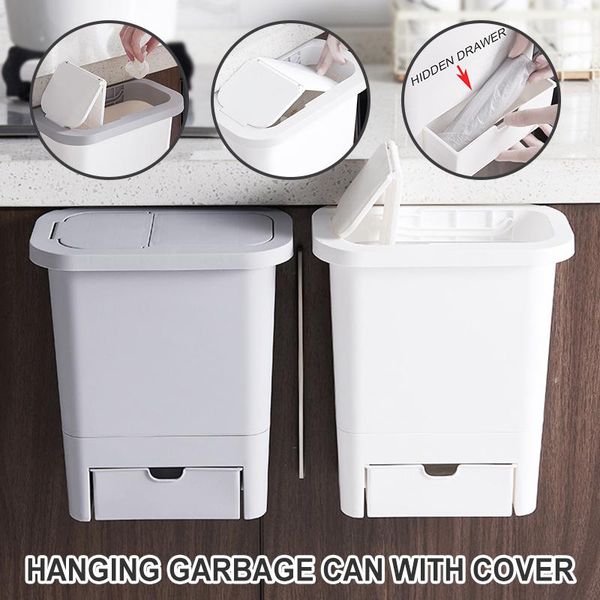 waste bins hanging push cover plastic trash can sundries storage bucket with lid for kitchen sink supplies sale household cleaning tools
waste bins hanging push cover plastic trash can sundries storage bucket with lid for kitchen sink supplies sale household cleaning tools