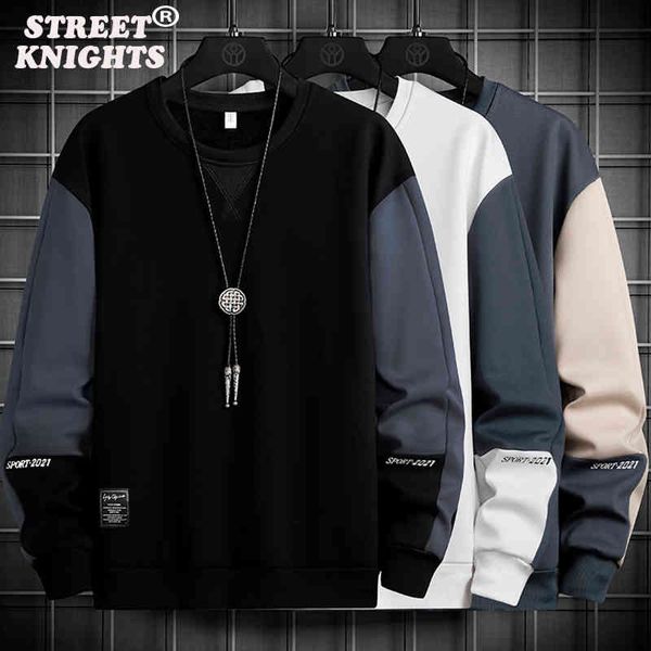 2021 new spring autumn solid color splice casual sweatshirts men fashion harajuku streetwear hoodi sweatshirt, Black
2021 new spring autumn solid color splice casual sweatshirts men fashion harajuku streetwear hoodi sweatshirt, Black