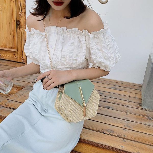 evening bags hexagon style women luxury designer handbag straw leather summer rattan bag woven beach bohemia crossbody shoulder
evening bags hexagon style women luxury designer handbag straw leather summer rattan bag woven beach bohemia crossbody shoulder