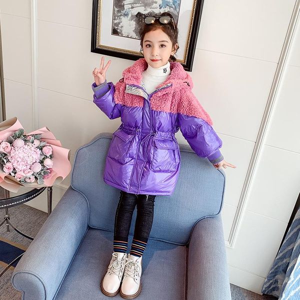 down coat children's purple letter printing winter jacket girls snow clothes fashion padded thick warm hooded, Blue;gray
down coat children's purple letter printing winter jacket girls snow clothes fashion padded thick warm hooded, Blue;gray