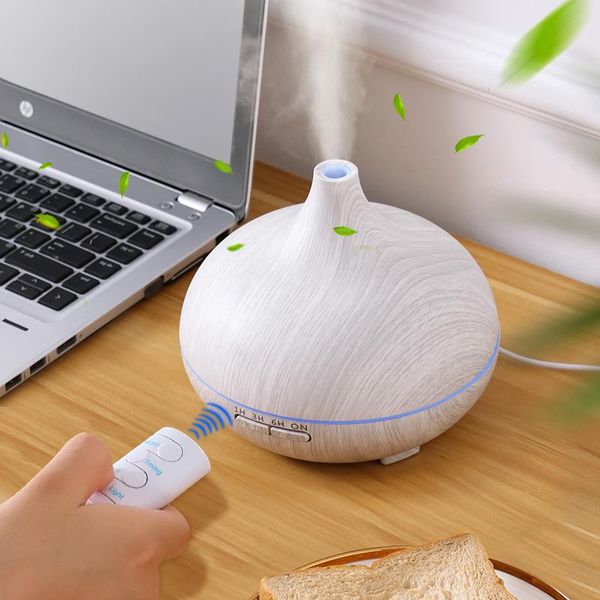 550ml humidifier wood grain aroma diffuser with remote control timing 7 color led light aromatherapy mist maker for home humidifiers
550ml humidifier wood grain aroma diffuser with remote control timing 7 color led light aromatherapy mist maker for home humidifiers