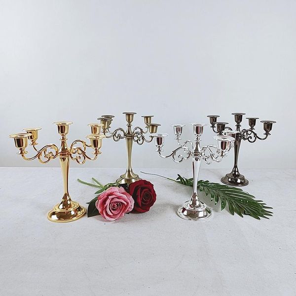 silver/gold/bronze pillar candle holders wedding candlestick decoration stand party christams home candelabra
silver/gold/bronze pillar candle holders wedding candlestick decoration stand party christams home candelabra