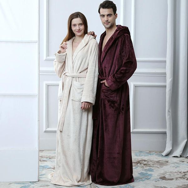 women's sleepwear couples flannel kimono bathrobe gown casual soft nightwear nightgown winter warm hooded long nightdress homewear, Black;red
women's sleepwear couples flannel kimono bathrobe gown casual soft nightwear nightgown winter warm hooded long nightdress homewear, Black;red