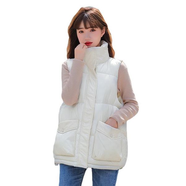 women's vests yyczf hirigin women autumn and winter slim fleece warm parka vest thick coat loose casual sleeveless jacket waistcoat, Black;white
women's vests yyczf hirigin women autumn and winter slim fleece warm parka vest thick coat loose casual sleeveless jacket waistcoat, Black;white