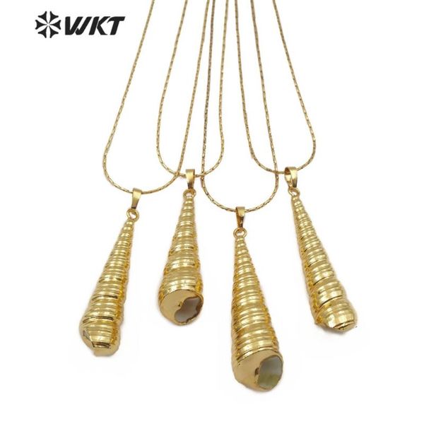 pendant necklaces wt-jn073 full gold dipped long trumpet 18 inch chain necklace summer beach for woman beautiful jewelry, Silver
pendant necklaces wt-jn073 full gold dipped long trumpet 18 inch chain necklace summer beach for woman beautiful jewelry, Silver
