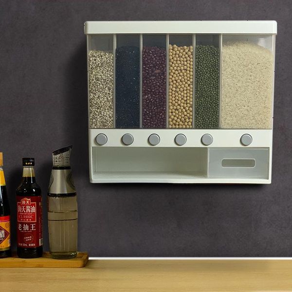 storage bottles & jars 9-10l wall-mounted dry food dispenser grain rice bucket tank kitchen container
storage bottles & jars 9-10l wall-mounted dry food dispenser grain rice bucket tank kitchen container