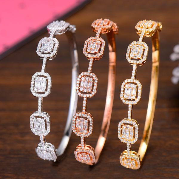 godki spring trendy luxury stackable statement bangle for women wedding full cubic zircon crystal cz dubai bracelets 2019 cx200729, Black
godki spring trendy luxury stackable statement bangle for women wedding full cubic zircon crystal cz dubai bracelets 2019 cx200729, Black