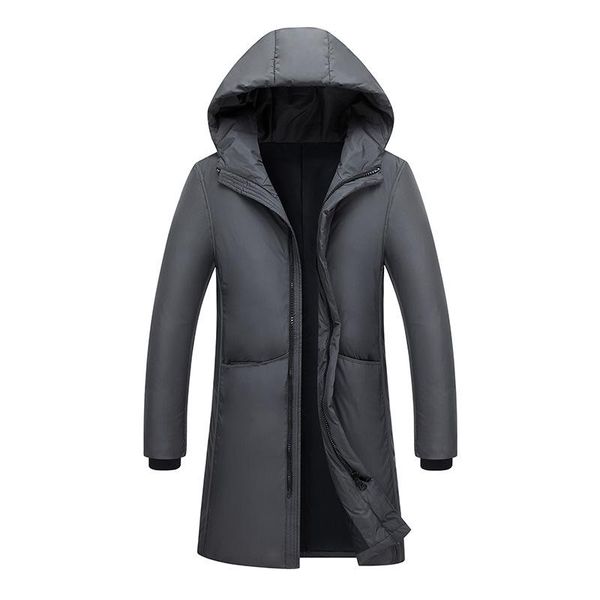 men's down & parkas winter keep warm coat 70% white duck jacket business men long overcoat casual mens jackets, Black
men's down & parkas winter keep warm coat 70% white duck jacket business men long overcoat casual mens jackets, Black