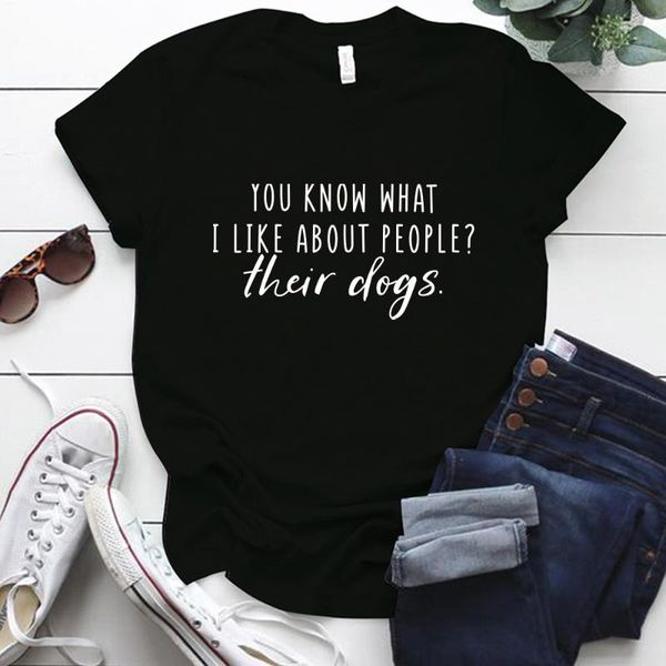women's t-shirt you know what i like about their dogs printing tshirt graphic tees shirt women summer funny ropa mujer verano 20, White
women's t-shirt you know what i like about their dogs printing tshirt graphic tees shirt women summer funny ropa mujer verano 20, White