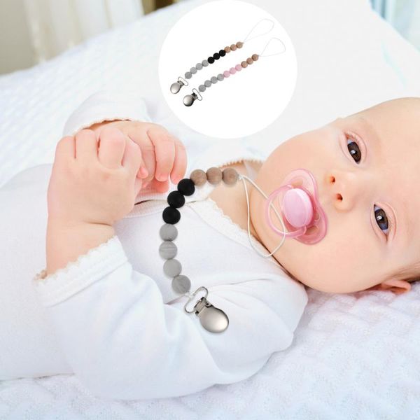 2pcs baby wood beads soother pacifier chain anti-lost pendant clips pacifiers# 
2pcs baby wood beads soother pacifier chain anti-lost pendant clips pacifiers#