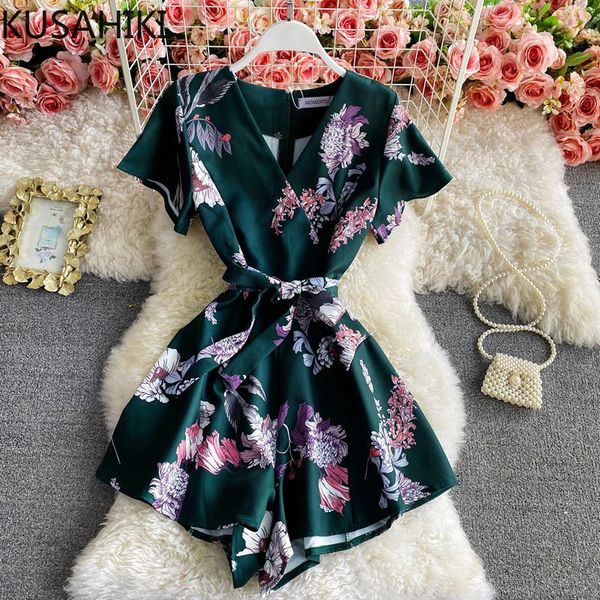 women's jumpsuits & rompers kusahiki playsuits women 2021 summer vintage printing causal bow bandage slim waist wide leg shorts bodysui, Black;white
women's jumpsuits & rompers kusahiki playsuits women 2021 summer vintage printing causal bow bandage slim waist wide leg shorts bodysui, Black;white