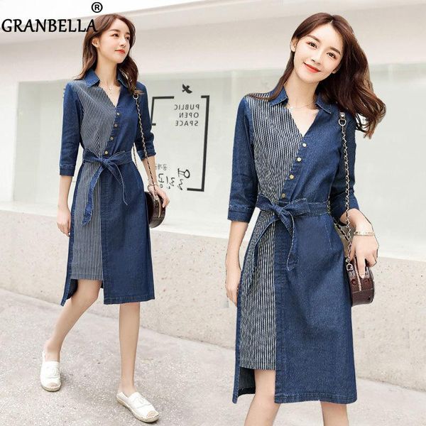 casual dresses long sleeve v-neck slim cowboy clothes woman patchwork lapel collar dress summer 2021 spring fashion women shirt, Black;gray
casual dresses long sleeve v-neck slim cowboy clothes woman patchwork lapel collar dress summer 2021 spring fashion women shirt, Black;gray