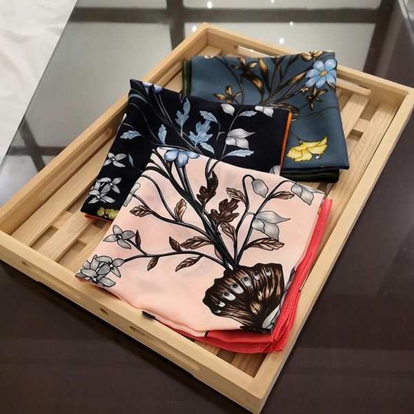 scarves 2021 women elegant 70cm*70cm square scarf hair tie band for business party shopping wrap handkerchief bandana accessories, Blue;gray
scarves 2021 women elegant 70cm*70cm square scarf hair tie band for business party shopping wrap handkerchief bandana accessories, Blue;gray
