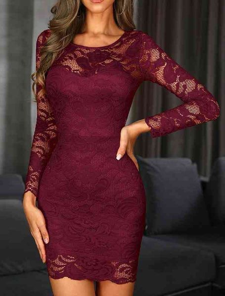 summer style long sleeve women dress round neck retro elegant lace tight mini, Black;gray
summer style long sleeve women dress round neck retro elegant lace tight mini, Black;gray